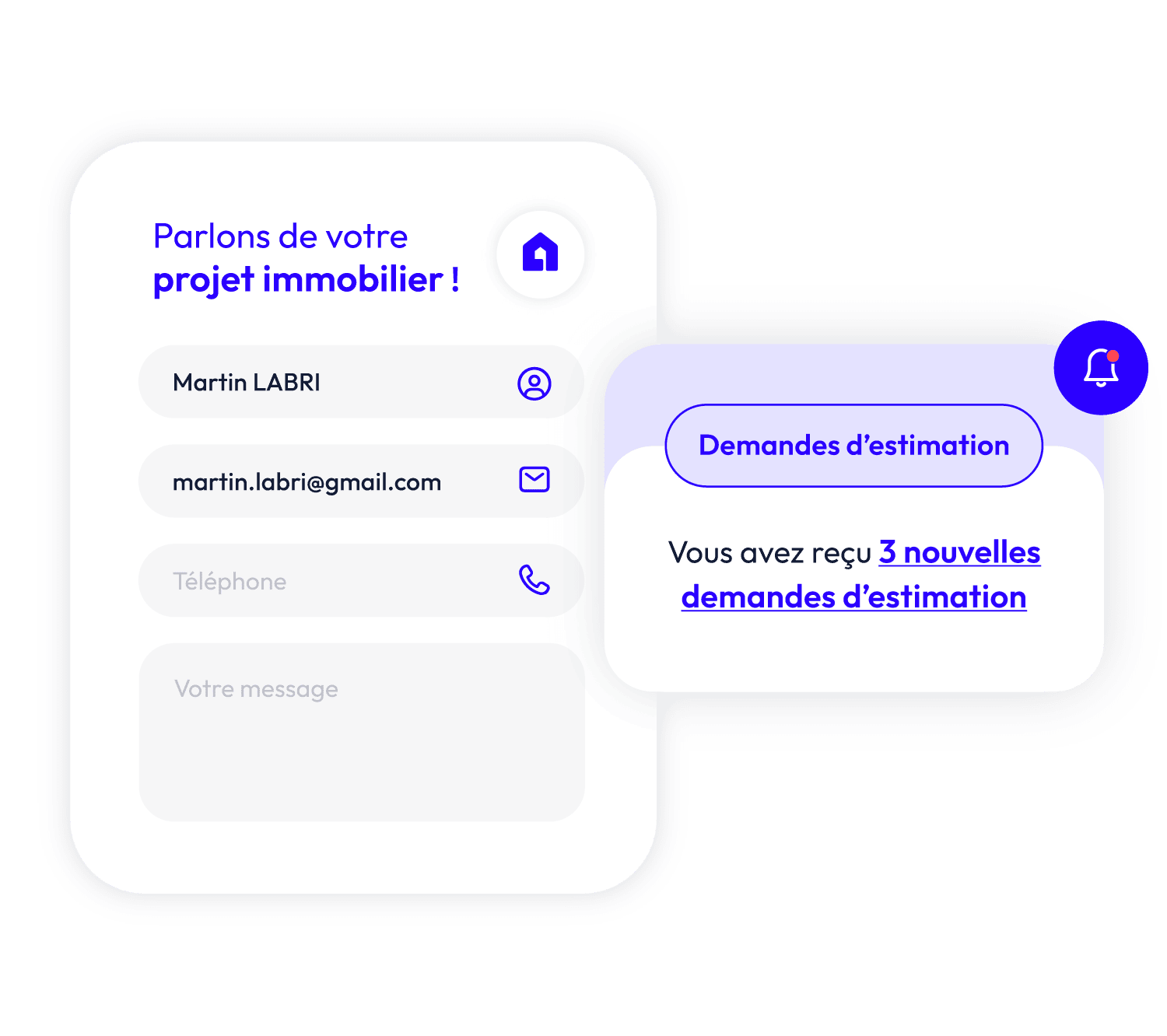 demande estimation immobilier