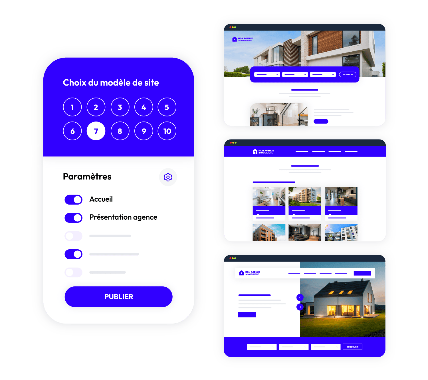 site web logiciel immobilier